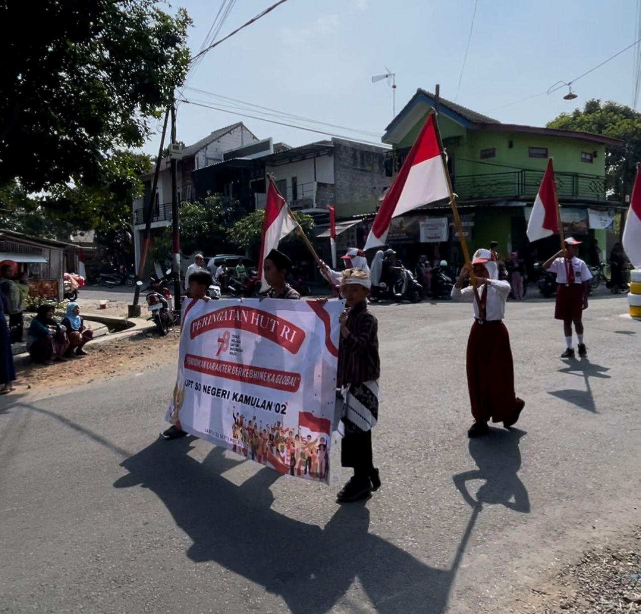Karnaval Tingkat PAUD dan SD Negeri Meriahkan Peringatan HUT RI Ke-78